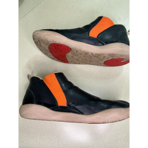 Uin Men's Granada Black Split Leather Boots Size 10 Waterproof Ankle Boot - Picture 5 of 5